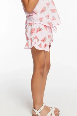 Cheap Chaser Brand Grotto Watermelon Heaven Girls Short