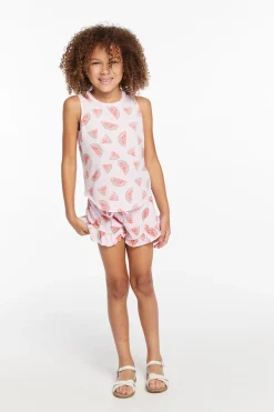 Cheap Chaser Brand Grotto Watermelon Heaven Girls Short
