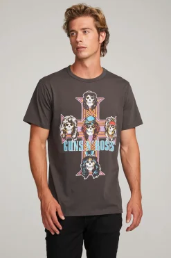 Best Sale Chaser Brand Guns 'n Roses Paradise City Mens Tee