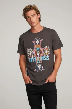 Best Sale Chaser Brand Guns 'n Roses Paradise City Mens Tee