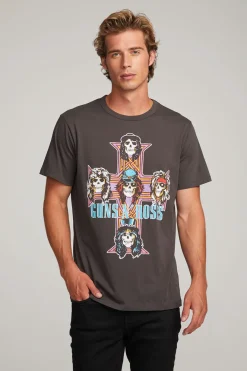 Best Sale Chaser Brand Guns 'n Roses Paradise City Mens Tee