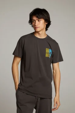 Flash Sale Chaser Brand Guns N' Roses Skull Rose Crew Neck Tee