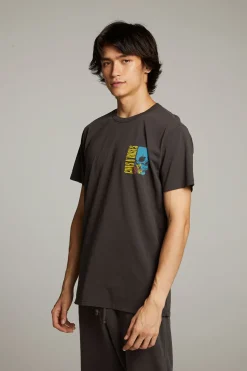 Flash Sale Chaser Brand Guns N' Roses Skull Rose Crew Neck Tee