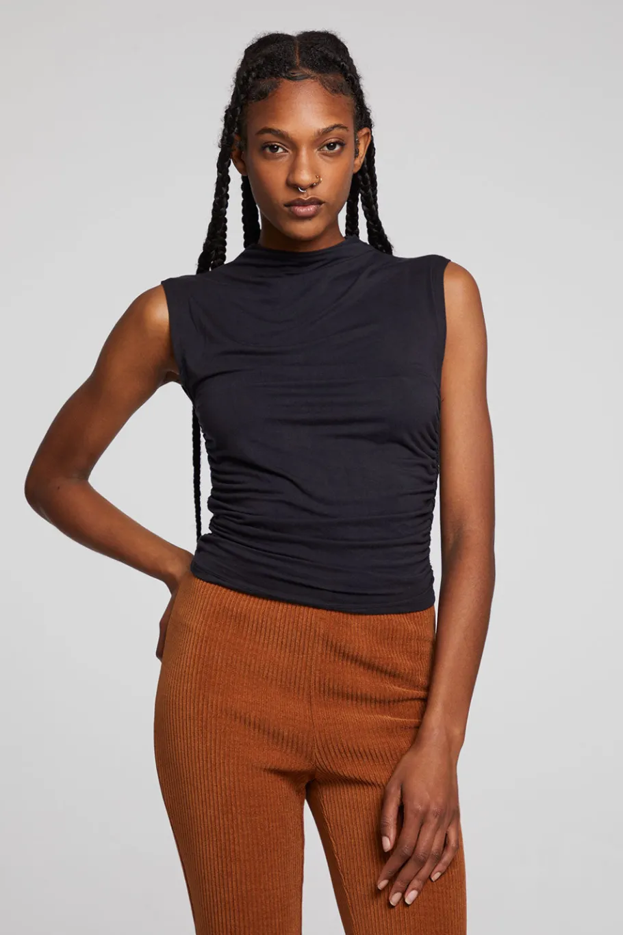 Store Chaser Brand Haileyy Licorice Tank Top