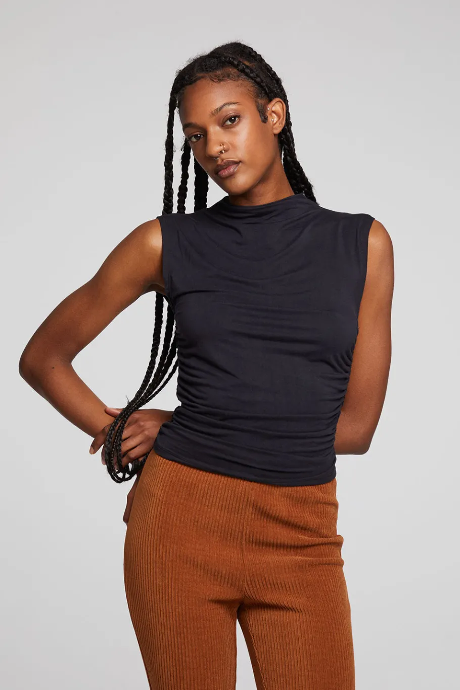 Store Chaser Brand Haileyy Licorice Tank Top