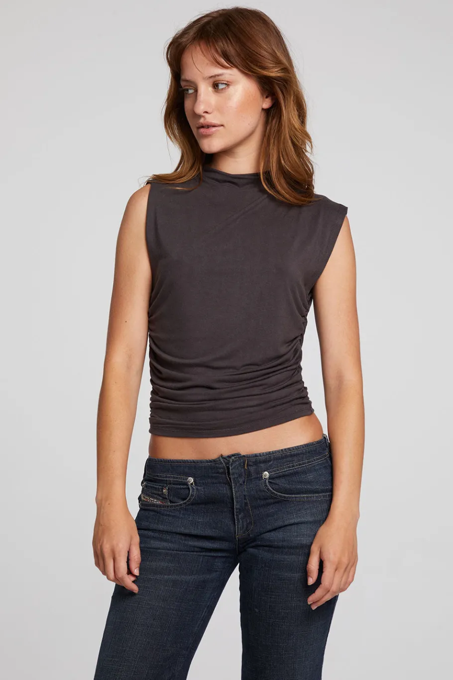 Discount Chaser Brand Haileyy Chocolate Torte Tank Top