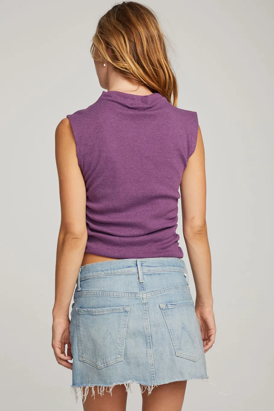 Outlet Chaser Brand Haileyy Eggplant Tank Top