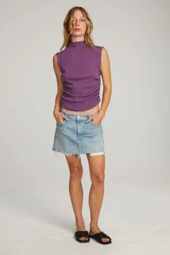 Outlet Chaser Brand Haileyy Eggplant Tank Top