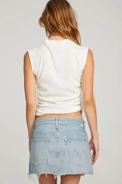 Fashion Chaser Brand Haileyy White Tank Top