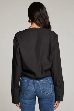 Flash Sale Chaser Brand Haleyy Licorice Blouse