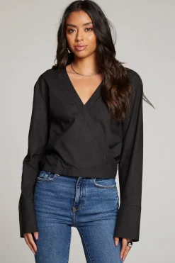 Flash Sale Chaser Brand Haleyy Licorice Blouse