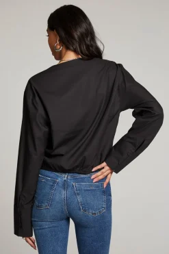 Flash Sale Chaser Brand Haleyy Licorice Blouse