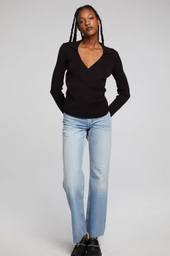 Sale Chaser Brand Harper Fillmore Stripe Long Sleeve