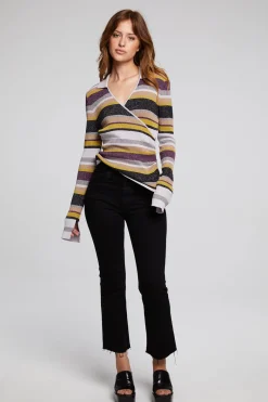 Fashion Chaser Brand Harper Haight Street Stripe Long Sleeve