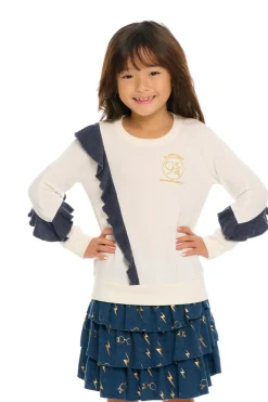 Best Chaser Brand Harry Potter - Hogwarts Ruffle Pullover