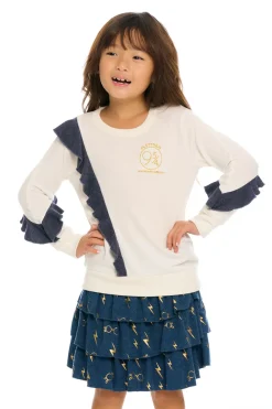 Best Chaser Brand Harry Potter - Hogwarts Ruffle Pullover