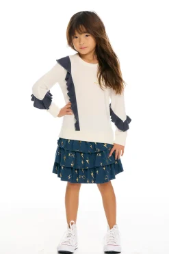 Best Chaser Brand Harry Potter - Hogwarts Ruffle Pullover