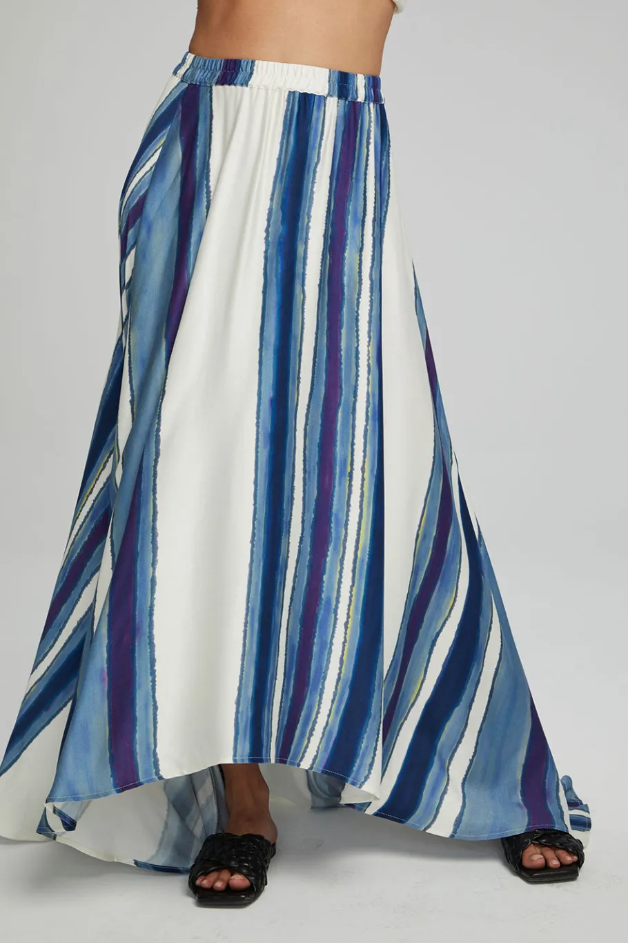 Clearance Chaser Brand Hazel Maxi Skirt - Pacific Stripe