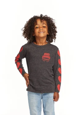 Fashion Chaser Brand Heart Breaker Long Sleeve