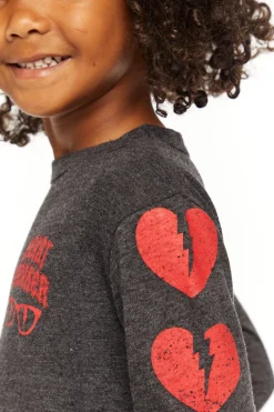 Fashion Chaser Brand Heart Breaker Long Sleeve