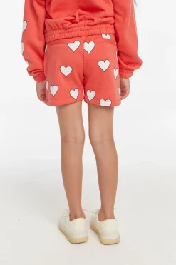 Best Chaser Brand Hearts Girls Shorts
