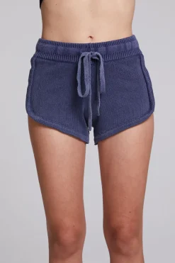 New Chaser Brand Heaven Washed Indigo Shorts
