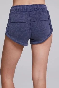 New Chaser Brand Heaven Washed Indigo Shorts