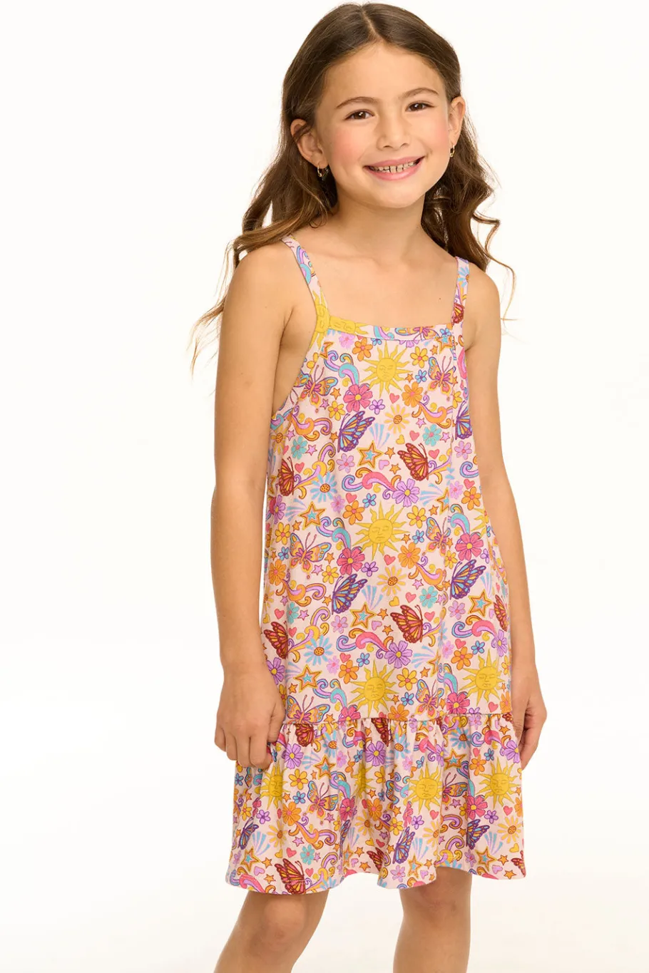 Sale Chaser Brand Helena Sunny Days Print Dress