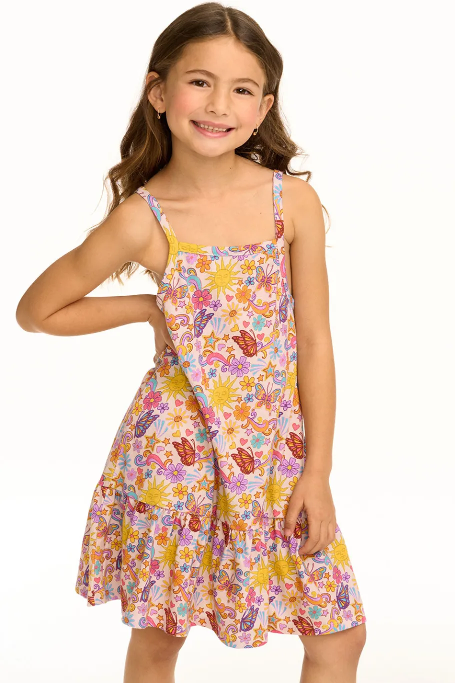 Sale Chaser Brand Helena Sunny Days Print Dress
