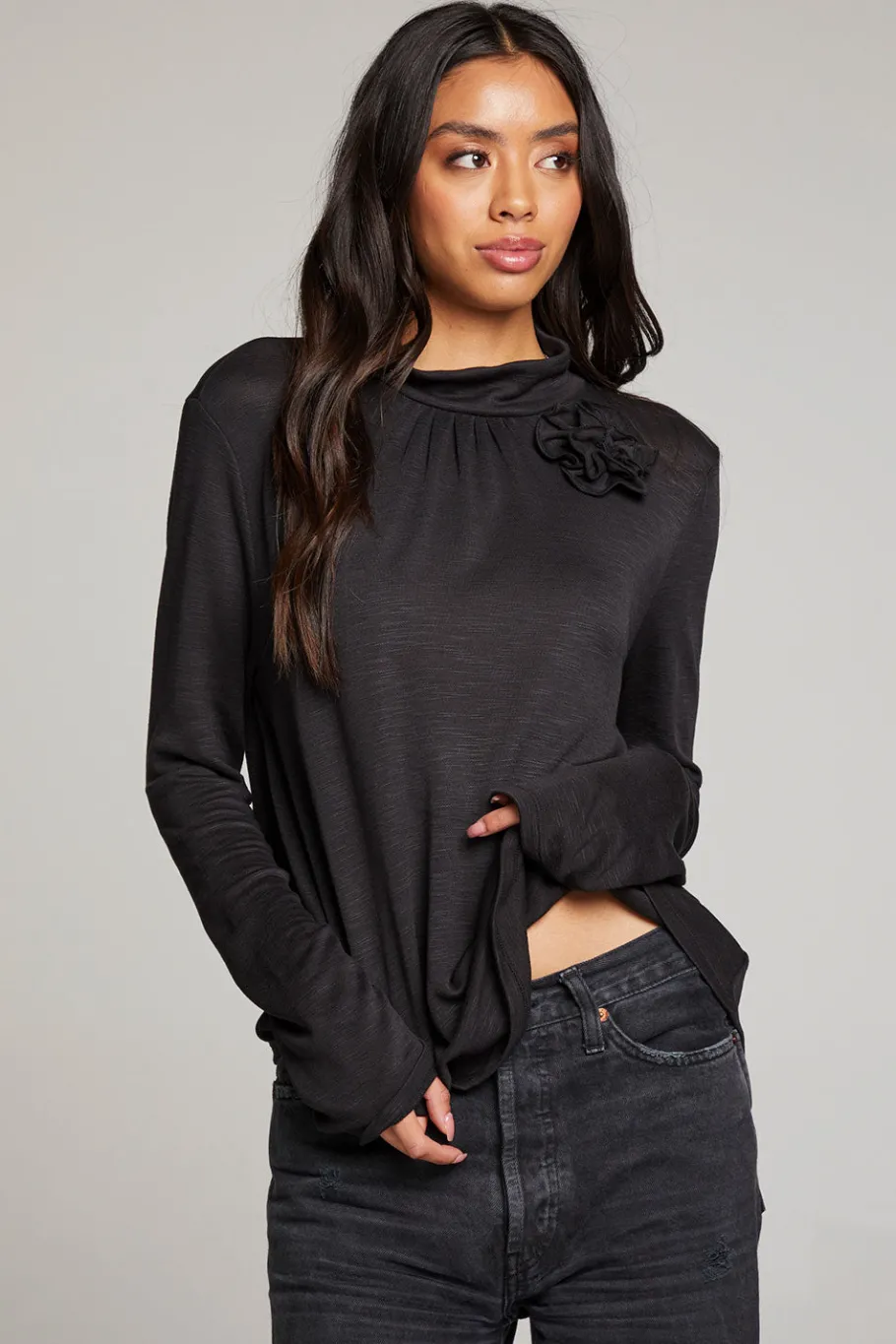 Clearance Chaser Brand Hill Licorice Long Sleeve