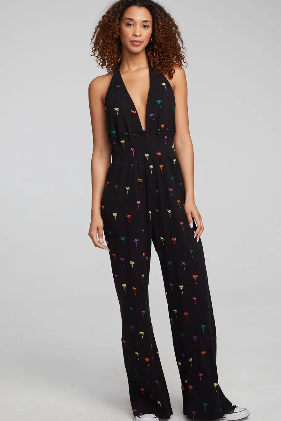 Cheap Chaser Brand Hinano Jumpsuit - Black Onyx