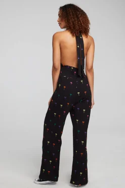 Cheap Chaser Brand Hinano Jumpsuit - Black Onyx