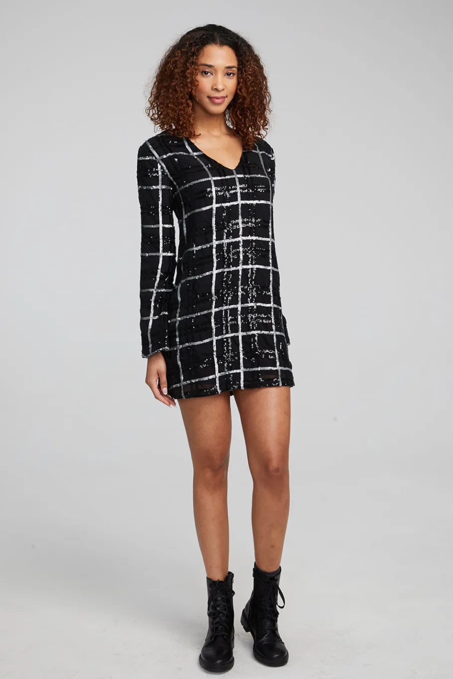 Fashion Chaser Brand Hunter Fairfax Plaid Mini Dress