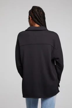 Online Chaser Brand Hyde Licorice Button Down