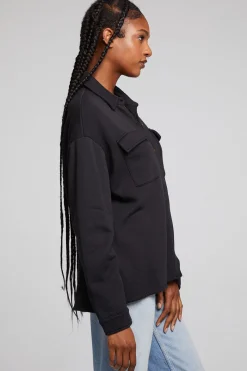 Online Chaser Brand Hyde Licorice Button Down