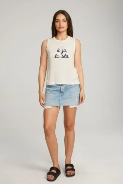 Fashion Chaser Brand Ibiza Palm Muscle Tee