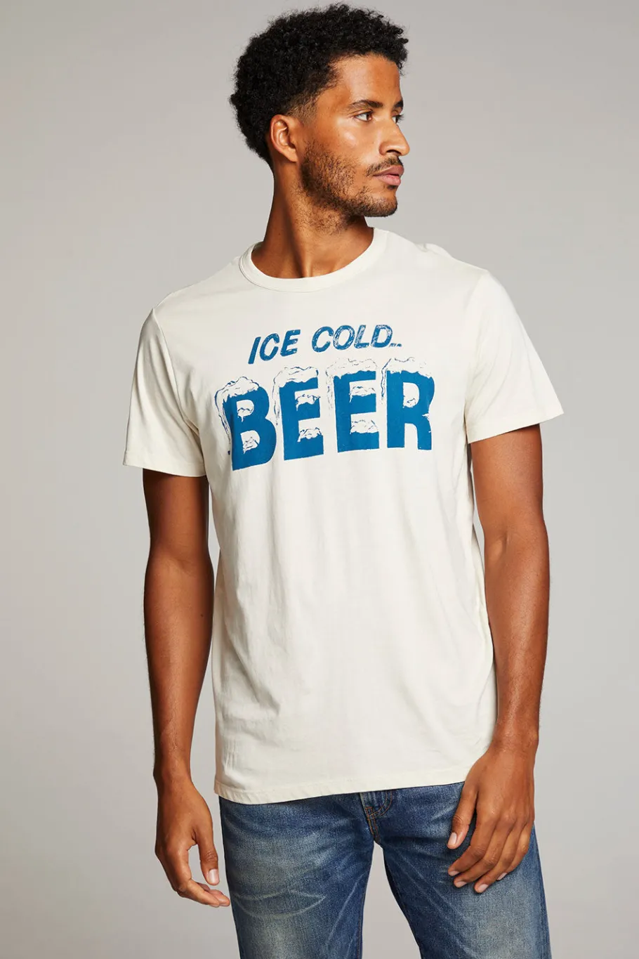 Best Sale Chaser Brand Ice Cold Beer Mens Tee