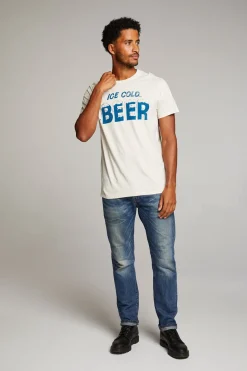 Best Sale Chaser Brand Ice Cold Beer Mens Tee