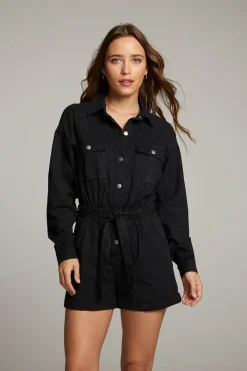 Outlet Chaser Brand Isabella Licorice Romper