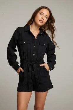 Outlet Chaser Brand Isabella Licorice Romper