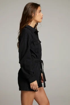 Outlet Chaser Brand Isabella Licorice Romper