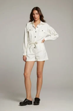 Discount Chaser Brand Isabella White Romper