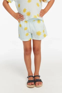 Store Chaser Brand Jade Powder Blue Daisy Girls Short
