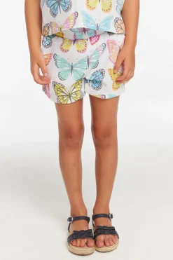 Hot Chaser Brand Jade She's A Butterfly Girls Short