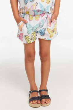 Hot Chaser Brand Jade She's A Butterfly Girls Short