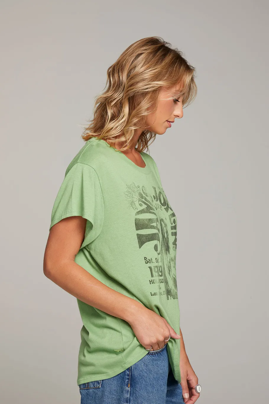 Online Chaser Brand Janis Joplin Hollywood Bowl Tee