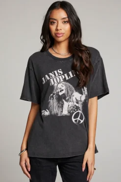 Fashion Chaser Brand Janis Joplin Retro Tee