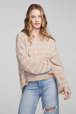 Best Sale Chaser Brand Jax Fairfax Stripe Pullover