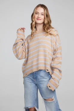 Best Sale Chaser Brand Jax Fairfax Stripe Pullover