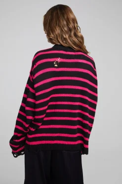 Clearance Chaser Brand Jax Melrose Stripe Pullover